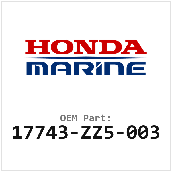 Honda Bout (17743-ZZ5-003)