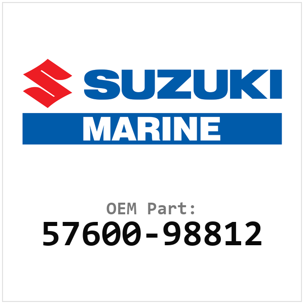 Suzuki OEM 57600-98812