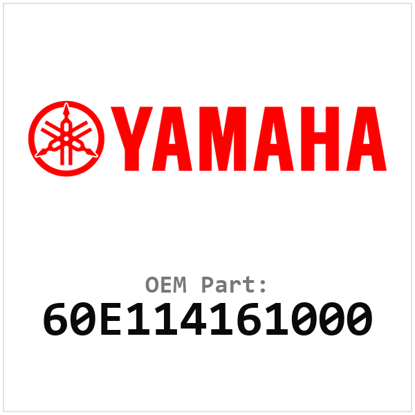 Yamaha OEM 60E114161000