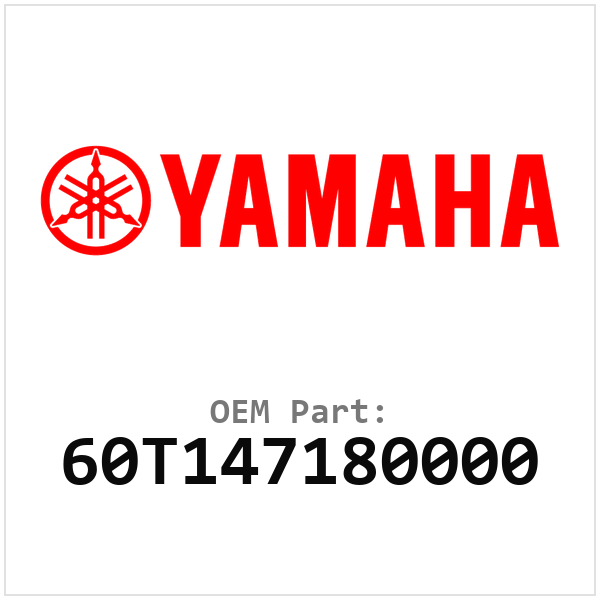 Yamaha OEM 60T147180000