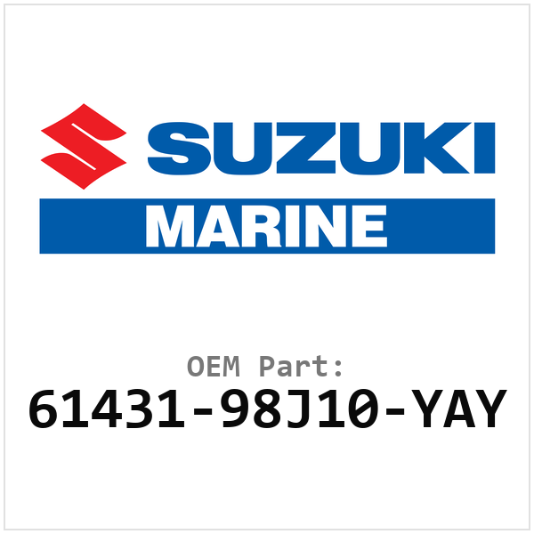 Suzuki OEM 61431-98J10-YAY