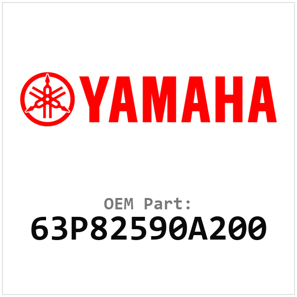 Yamaha OEM 63P82590A200