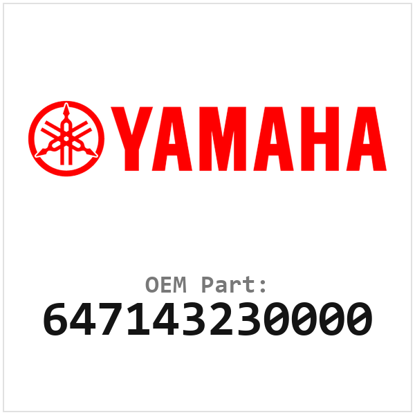 Yamaha Schroef (647143230000)
