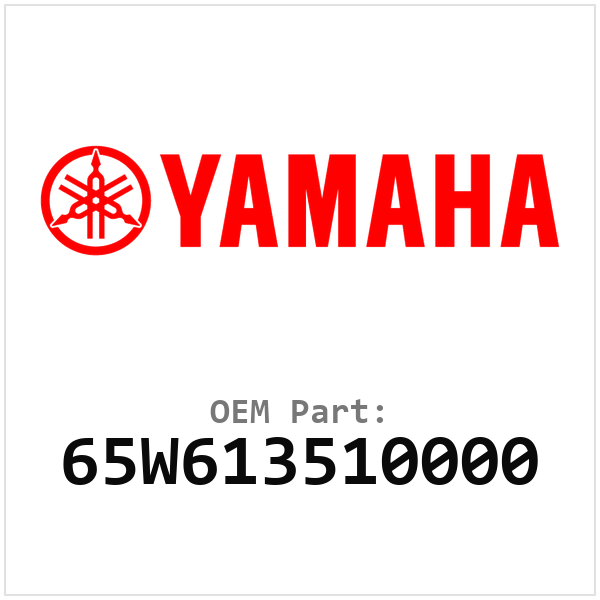Yamaha OEM 65W613510000