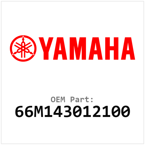 Yamaha OEM 66M143012100