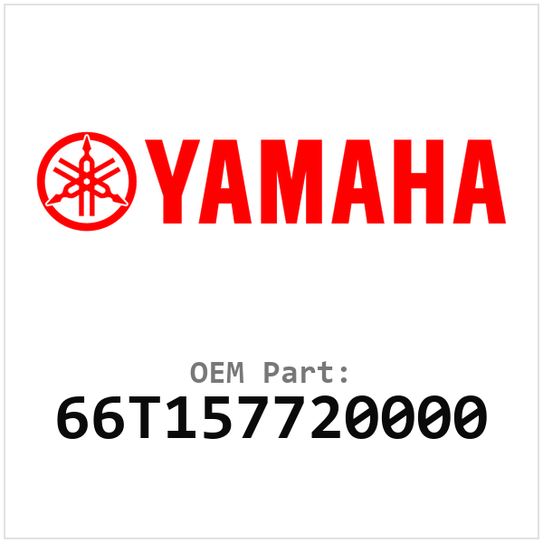 Yamaha OEM 66T157720000