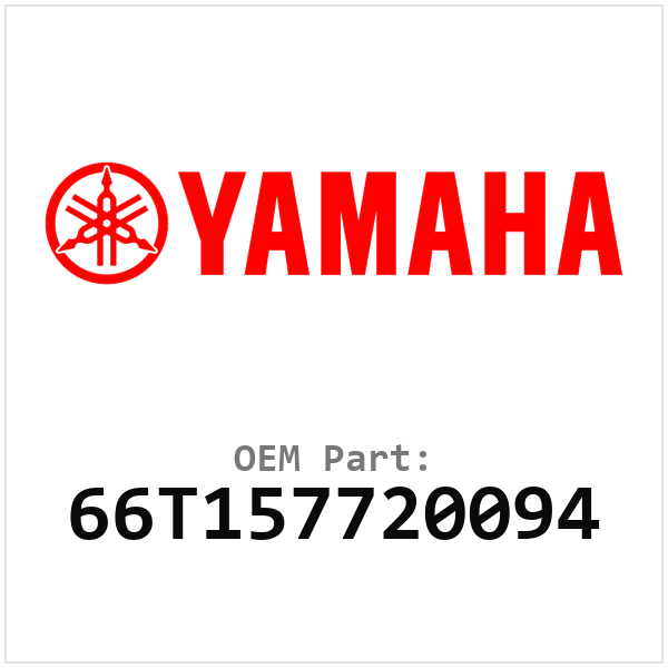 Yamaha OEM 66T157720094