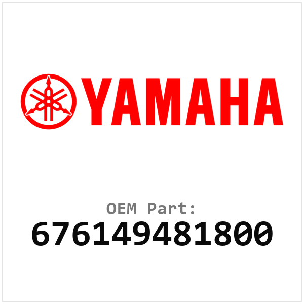 Yamaha OEM 676149481800
