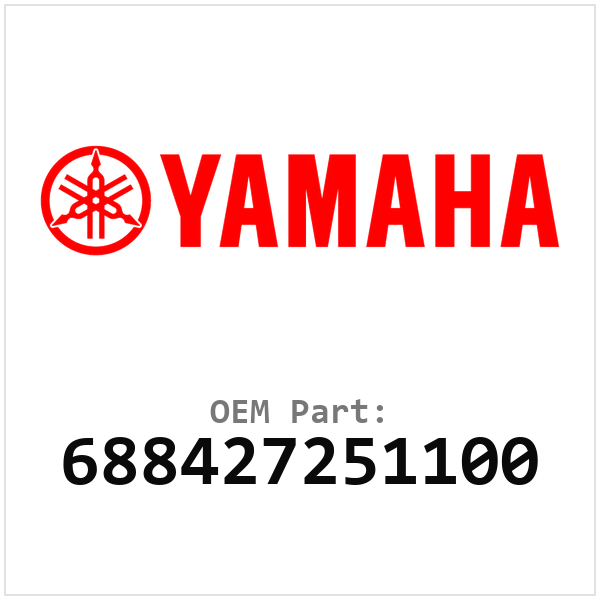 Yamaha OEM 688427251100