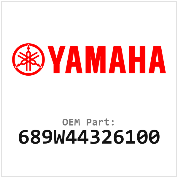 Yamaha INSERT CARTRIDGE COMP. (689W44326100)
