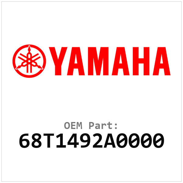 Yamaha OEM 68T1492A0000