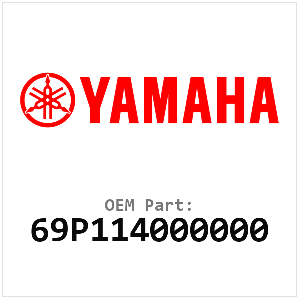 Yamaha OEM 69P114000000