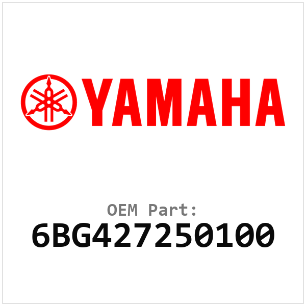 Yamaha OEM 6BG427250100