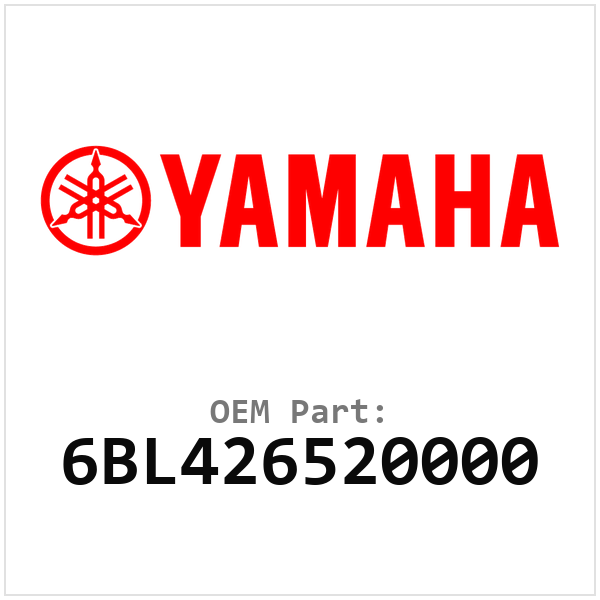 Yamaha OEM 6BL426520000