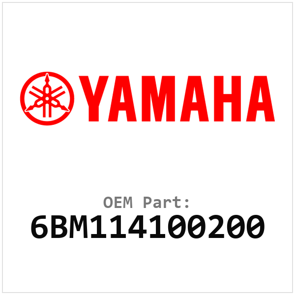 Yamaha OEM 6BM114100200