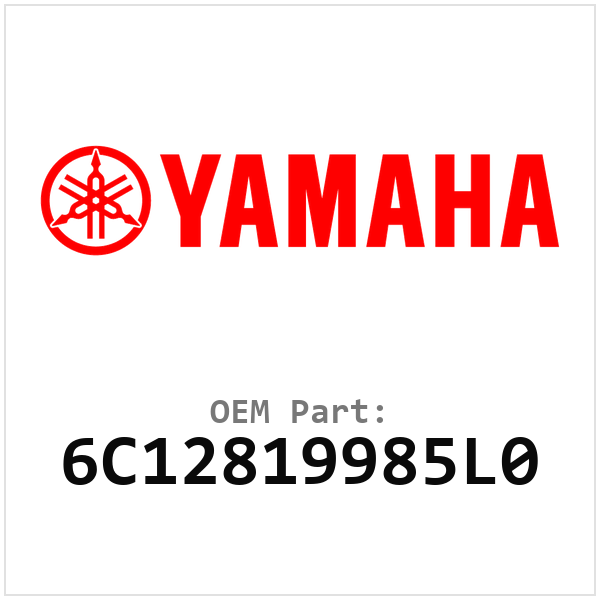 Yamaha OEM 6C12819985L0