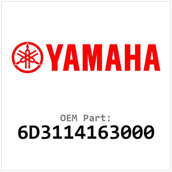 Yamaha OEM 6D3114163000