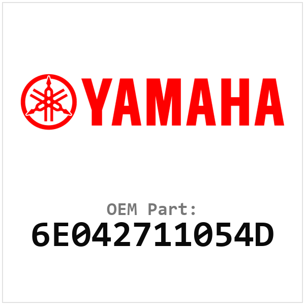 Yamaha OEM 6E042711054D