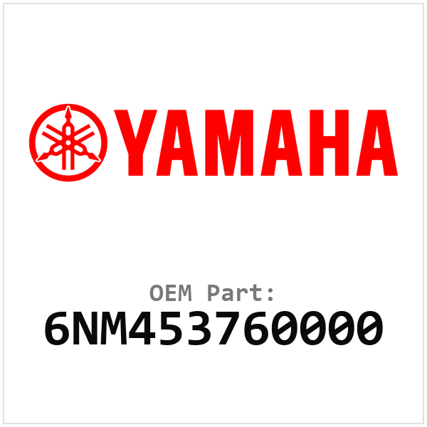 Yamaha OEM 6NM453760000