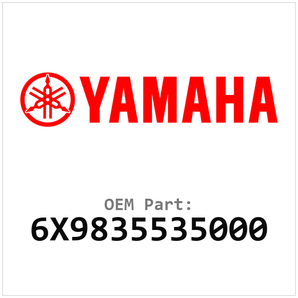 Yamaha OEM 6X9835535000