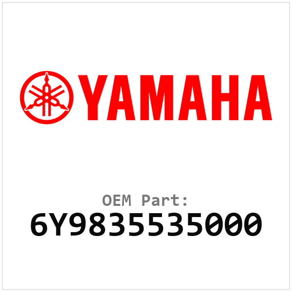Yamaha OEM 6Y9835535000