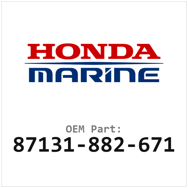 Honda Sticker/embleem (87131-882-671)
