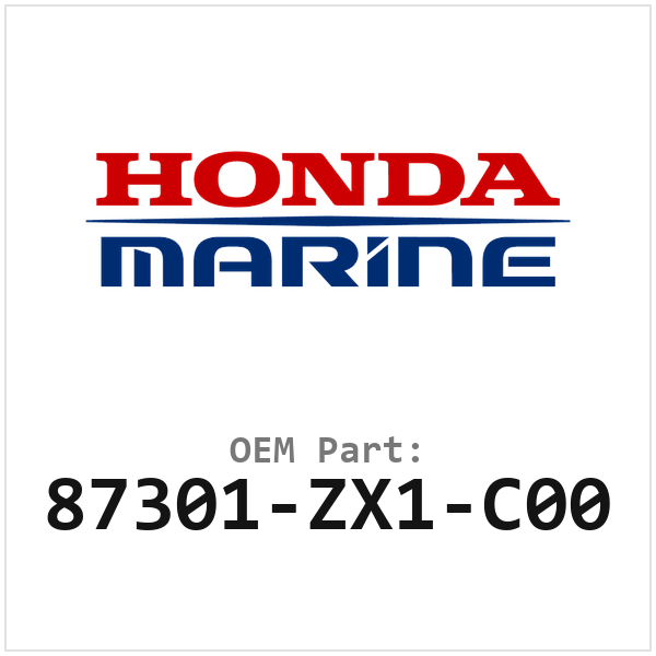 Honda Sticker/embleem (87301-ZX1-C00)