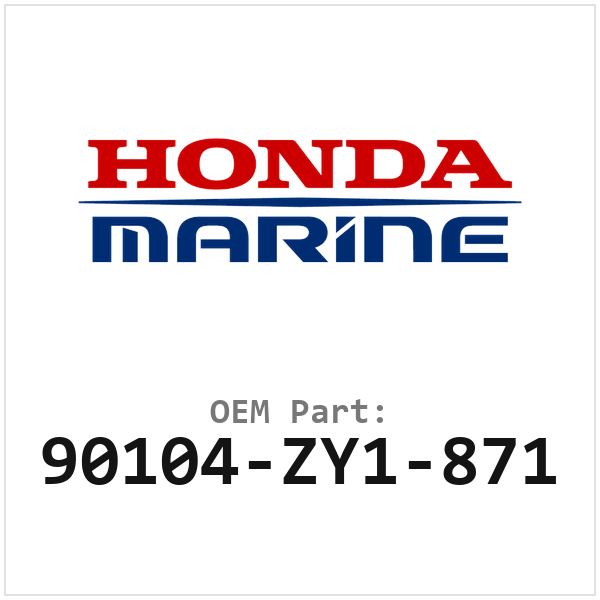 Honda Bout (90104-ZY1-871)