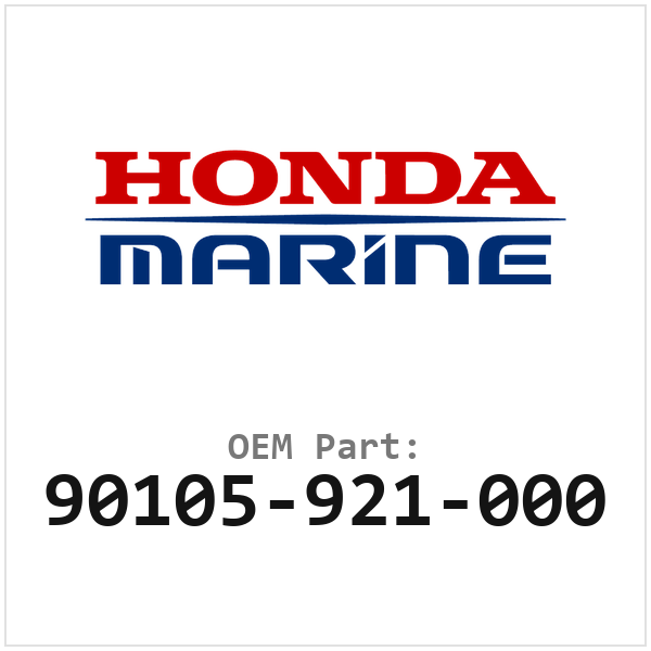 Honda Bout (90105-921-000)