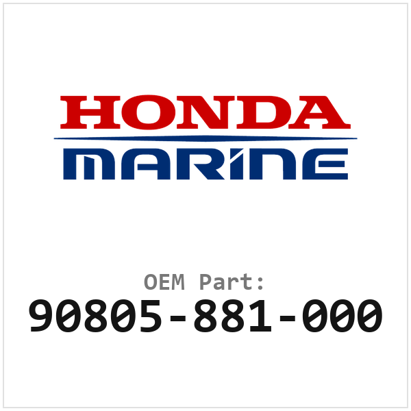 Honda Olieleiding (90805-881-000)