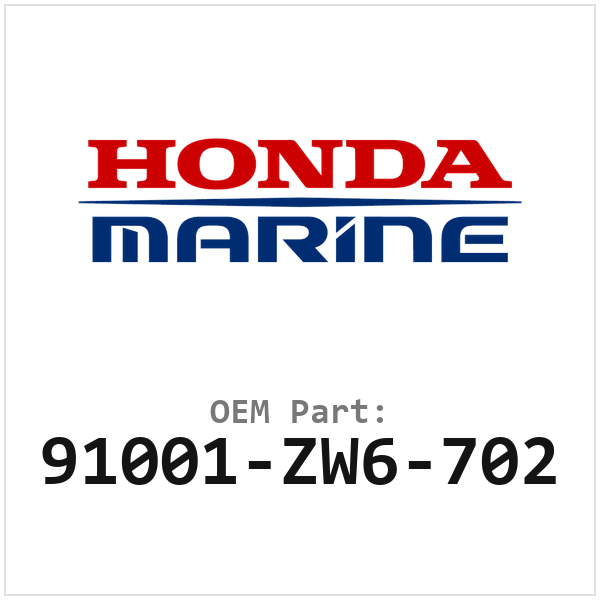 Honda Radiale Kogellager 6004 (91001-ZW6-702)
