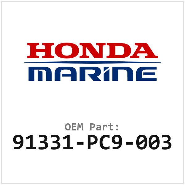 Honda O-ring (91331-PC9-003)