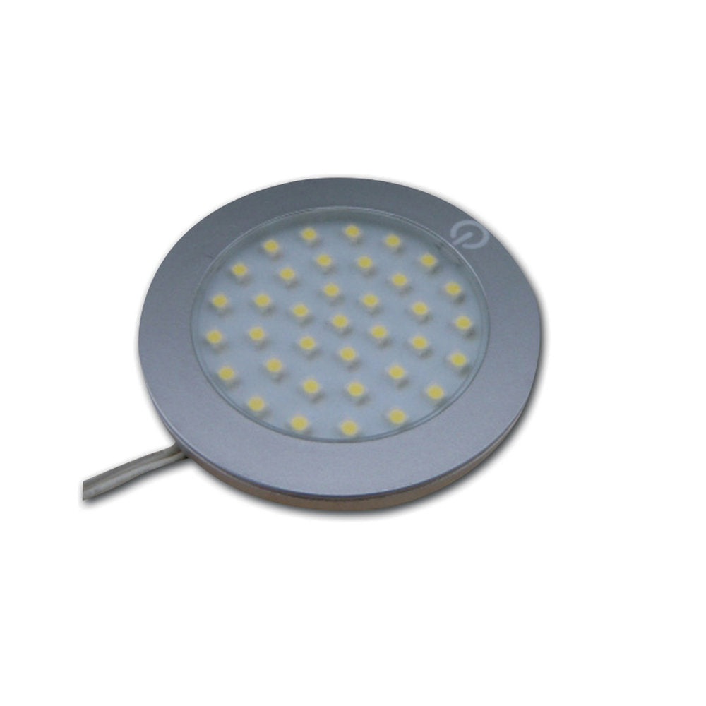 Hollex LED spot metaal 12-24V 2,8W warm wit ø68mm (0100.11163)