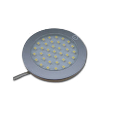 Hollex LED spot metaal 12-24V 2,8W warm wit ø68mm (0100.11163)
