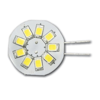 Hollex LED G4 10-30V 1,5W warm wit 9 LEDS side pin (0100.600)