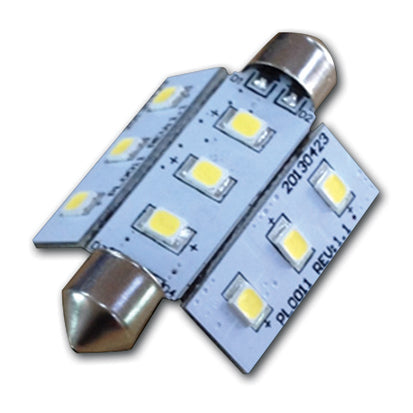 Hollex LED festoon 10-30V 2,0W warm wit 9 LEDS 42mm (0100.623)