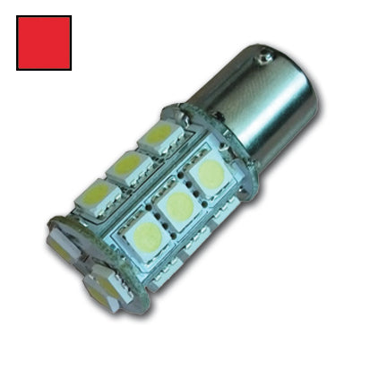 Hollex LED Bay15D 10-30V 2,5W rood 18 LEDS (0100.652)