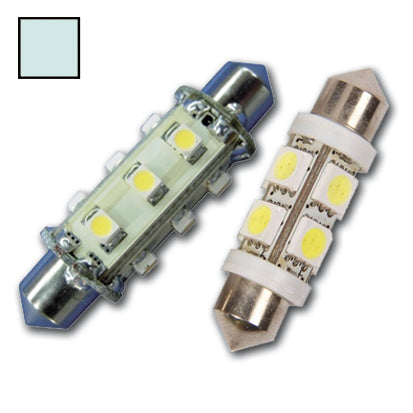 Hollex LED festoon 10-30V 1W wit 12 LEDS 42mm (0100.660)