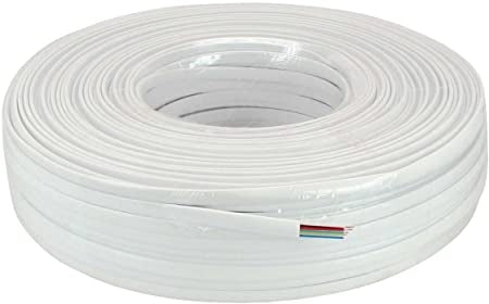 White Label Verbindingskabel 6-aderig modulair p/mtr (01001)