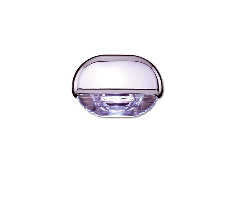 Hella LED traplamp 12/24V wit/chroom (010124)