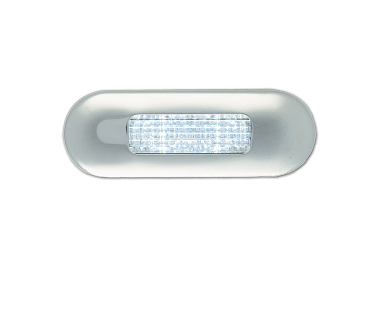 Hella LED traplamp 10-33V wit/chroom (010126)