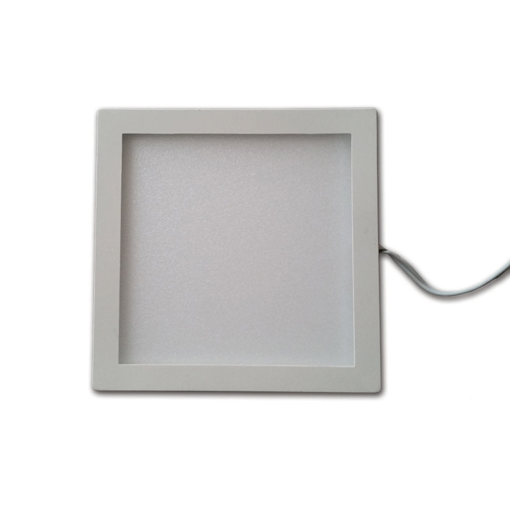 Hollex LED paneel 12V vierkant 100x100mm warm wit (010162)