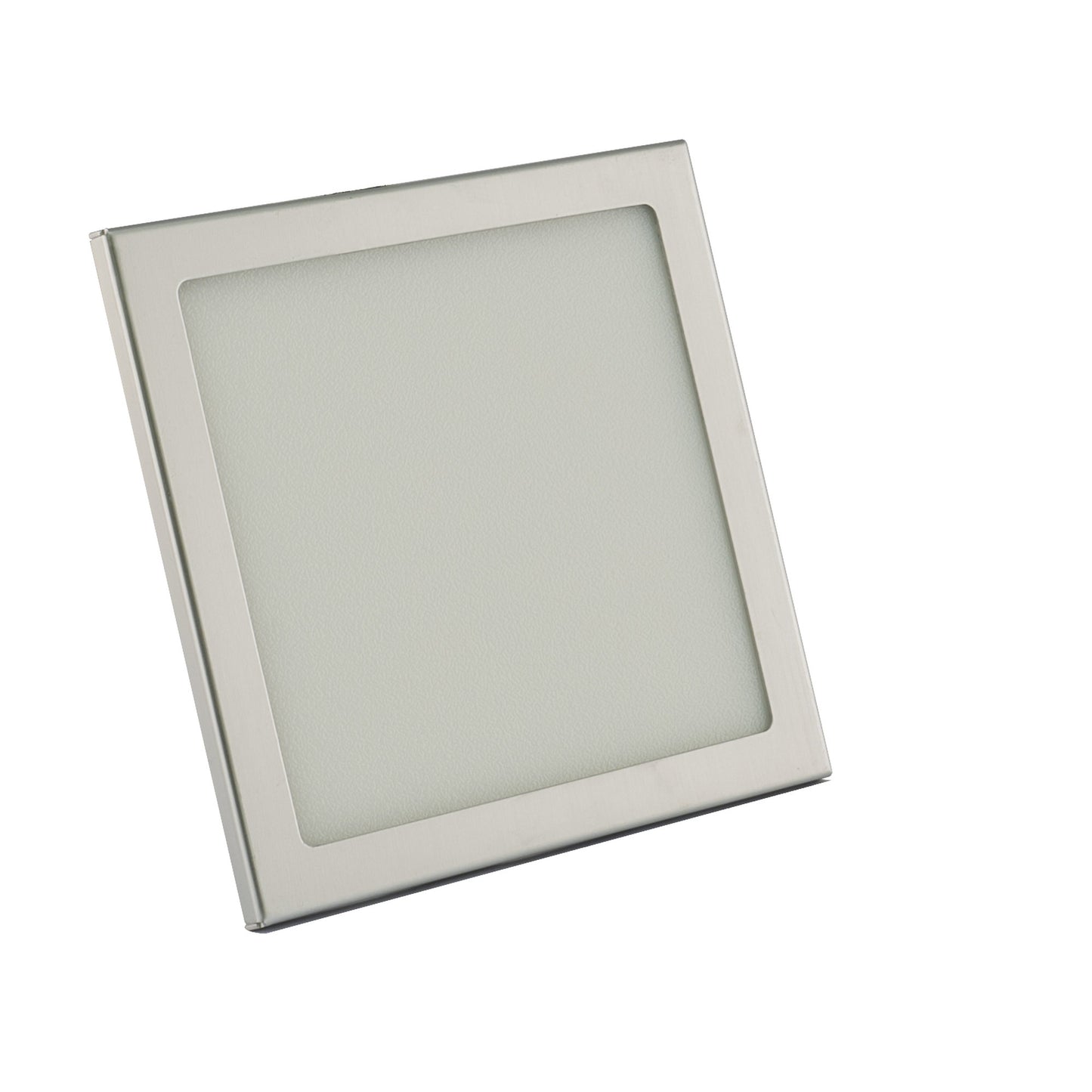 Hollex LED paneel 12V silver aluminium 100x100mm warm wit (010190)