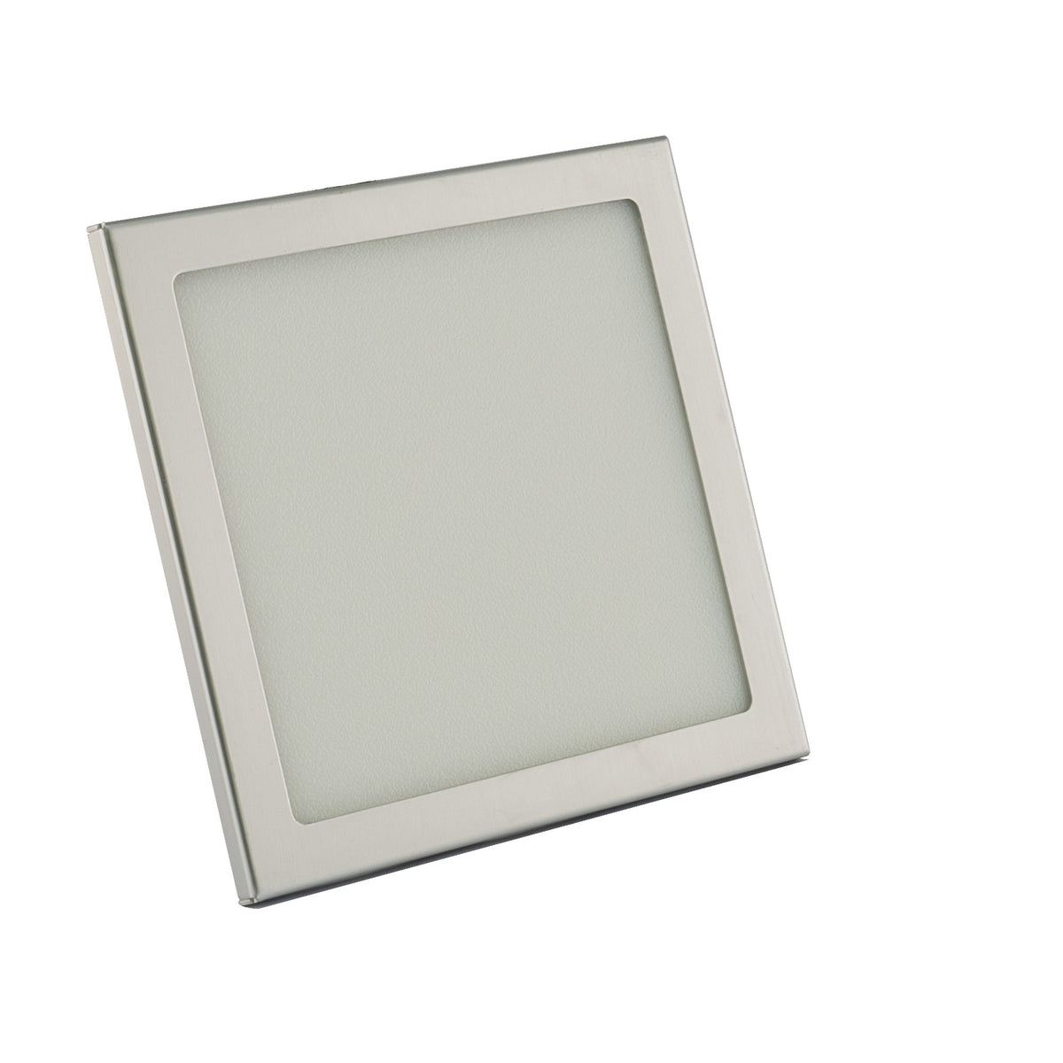 Hollex LED paneel 12V silver aluminium 100x100mm warm wit (010190)