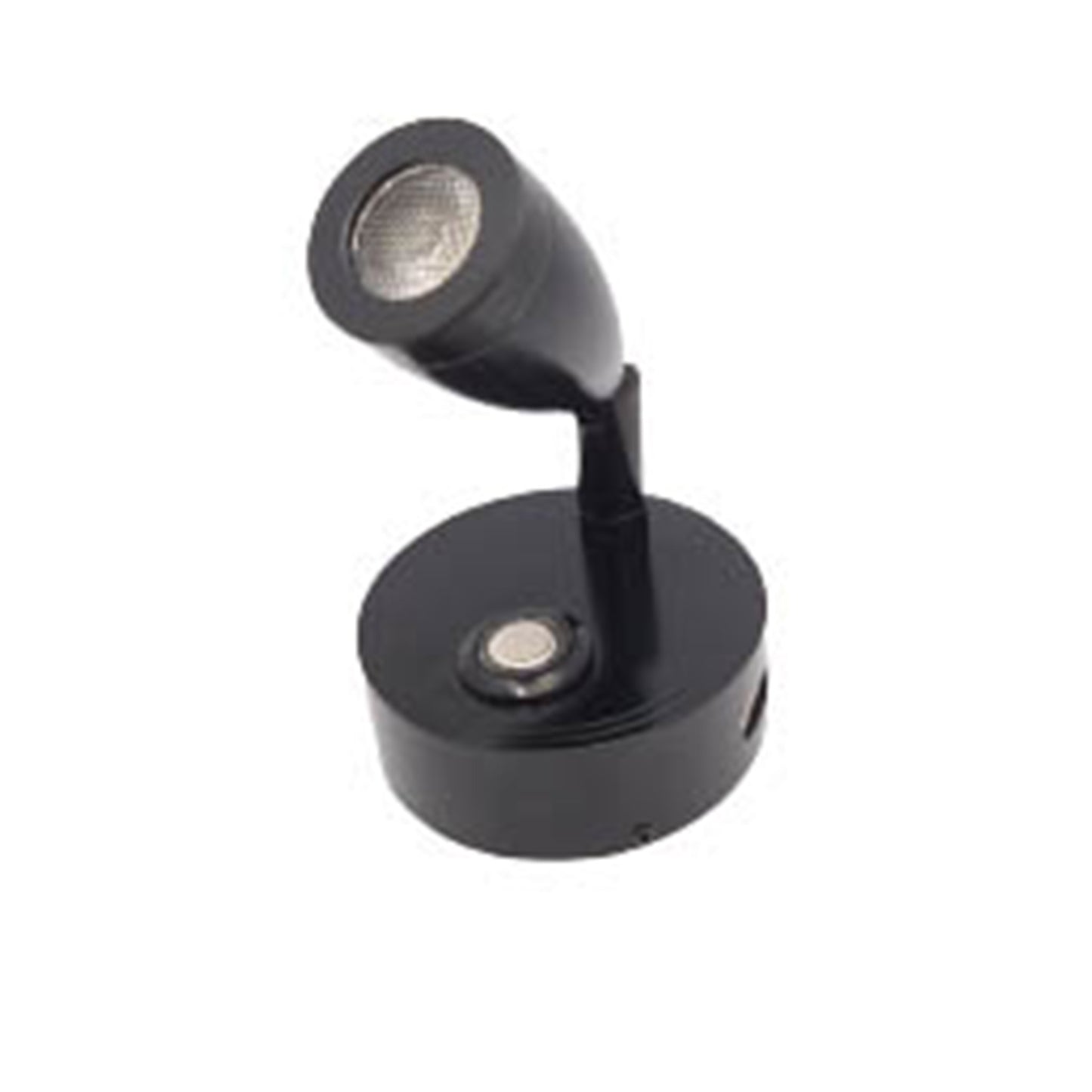 Hollex LED leeslamp Minispot zwart 12/24V 2W 160lm 3 kleuren dimbaar (010200)