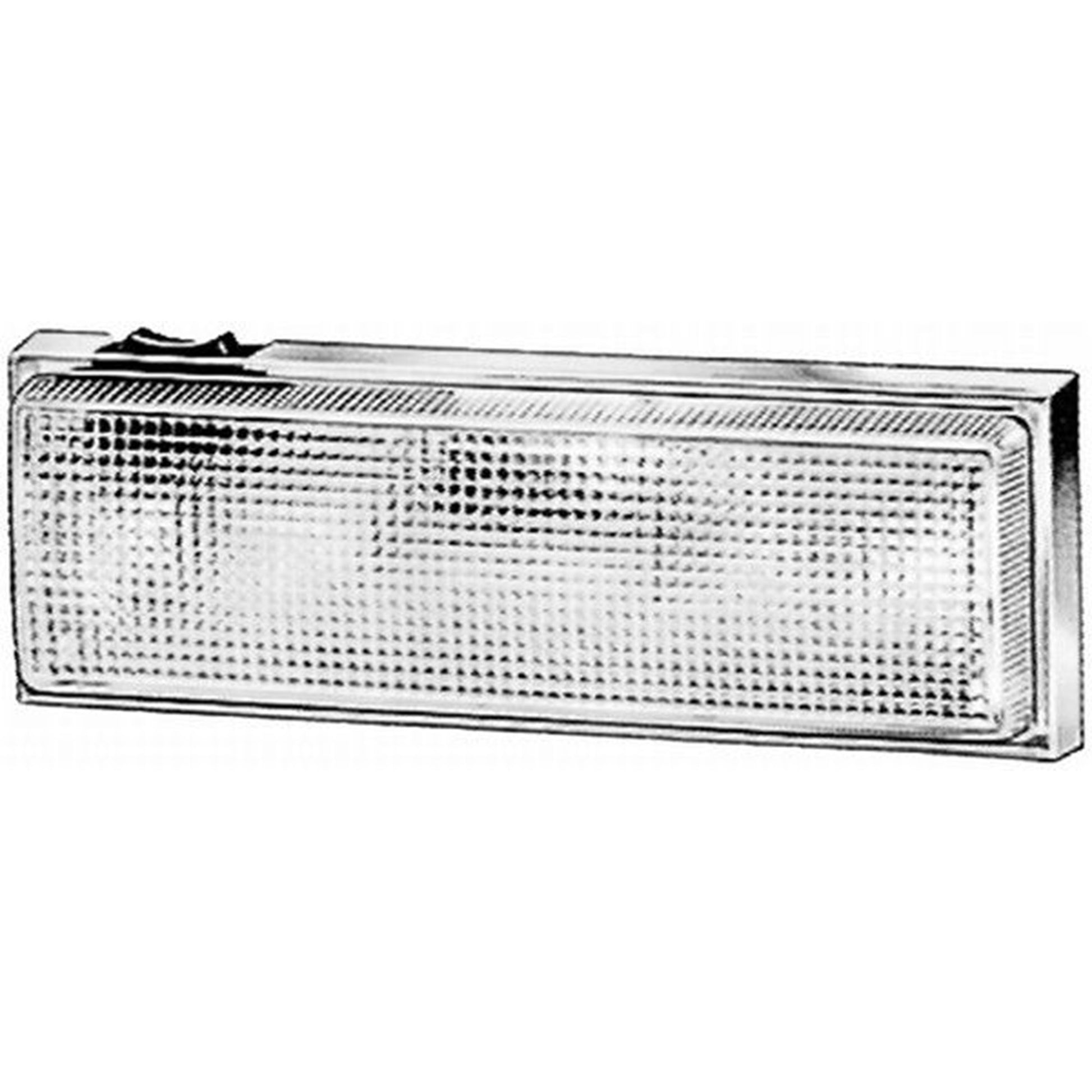 Hella plafonnière 205x70mm (0123)