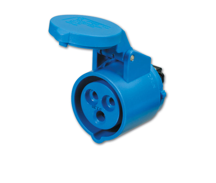 ABL contrastekker cee blauw 16A (0223)