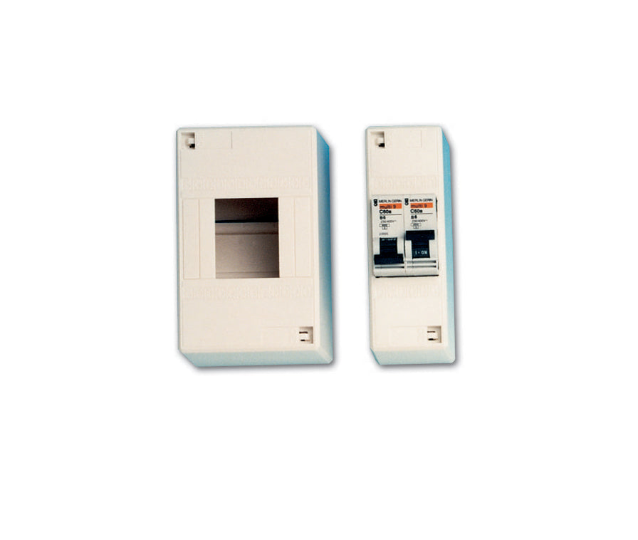 ABL Merlin Gerin installatiekast tbv 4 automaten (030004)
