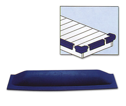 Majoni fender Jetty Recht-50x7x10cm wit (0476.WI)