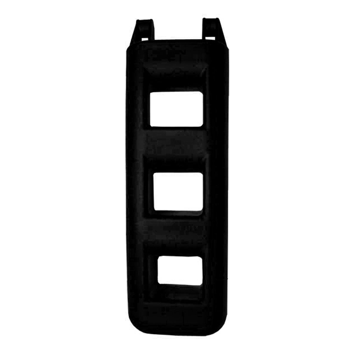 Majoni trapfender 25x12x75cm 3 treden zwart (0559)